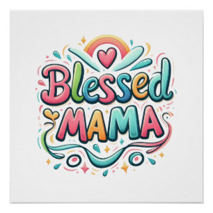 Póster Bendita mamá