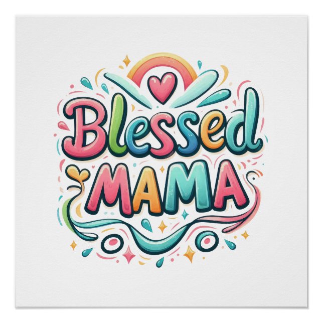 Póster Bendita mamá (Anverso)