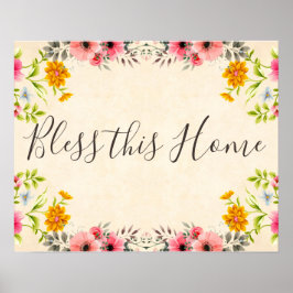 Póster Bendita sea esta casa