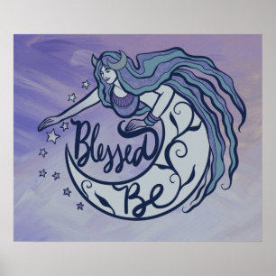 Póster Bendita sea la diosa de la luna