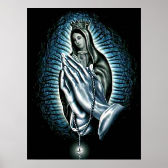 Póster Bendita Virgen María - Madre de Dios (Frente)