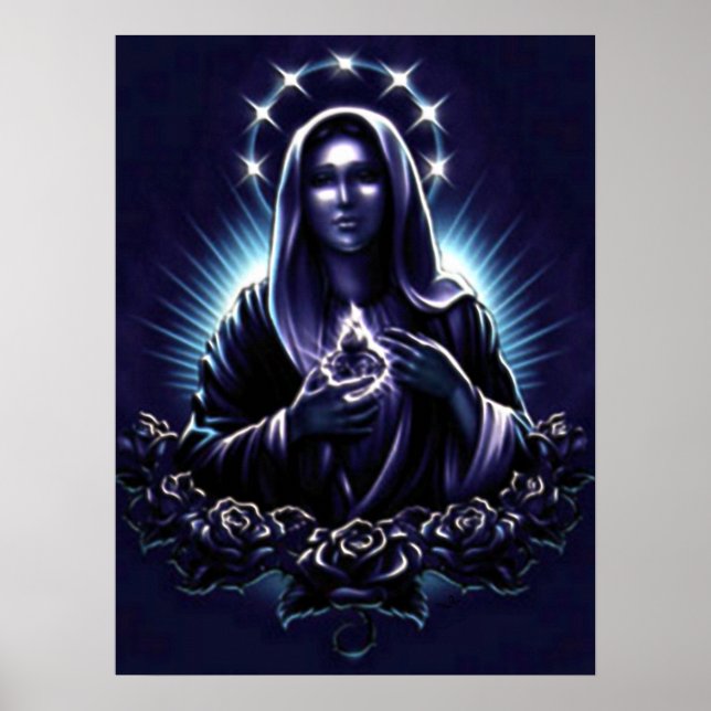 Póster Bendita Virgen María - Madre de Dios (Frente)