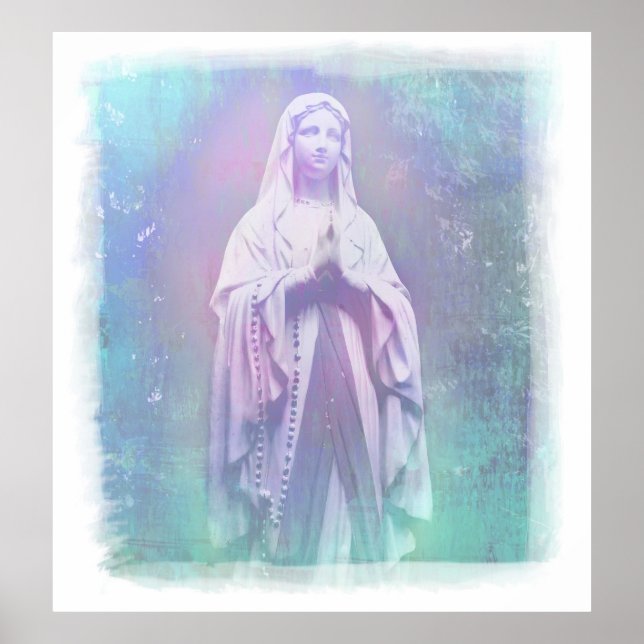 Póster Bendita Virgen María Poster (Frente)