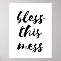 Bendito este poster de desastre