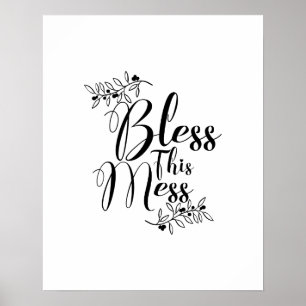 Póster Bendito este Poster de Mess