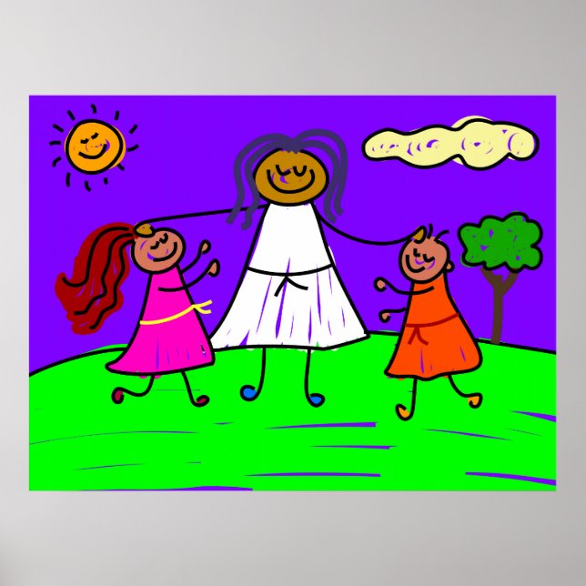 Póster Benditos niños (Frente)