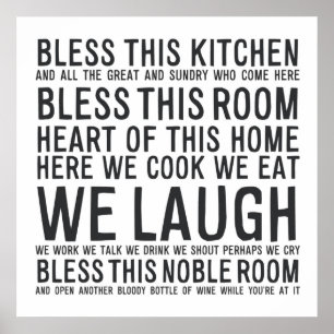 Póster Benditos sean las MAMÁES de esta cocina012