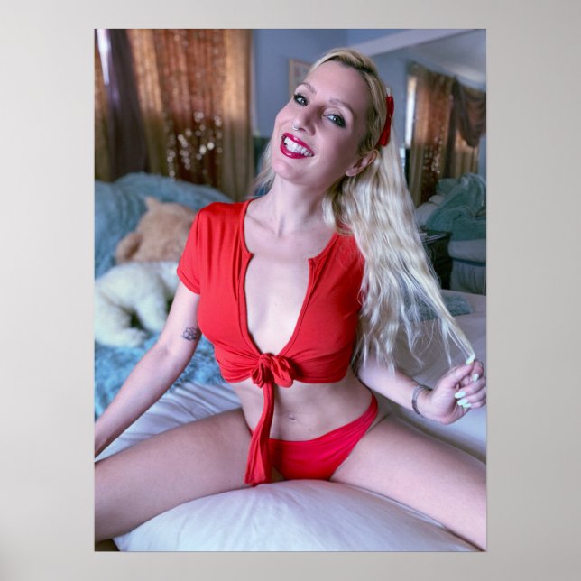 Póster Bendy Barbie Red Smile (Frente)