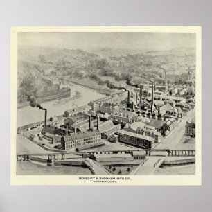 Póster Benedict & Burnham Mfg Co