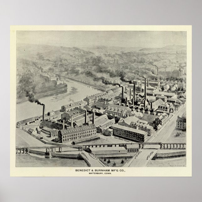 Póster Benedict & Burnham Mfg Co (Frente)