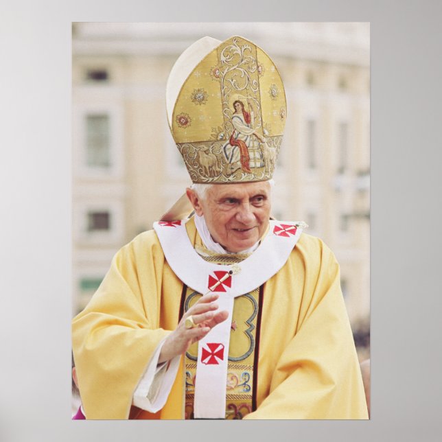 Póster Benedicto XVI (Frente)