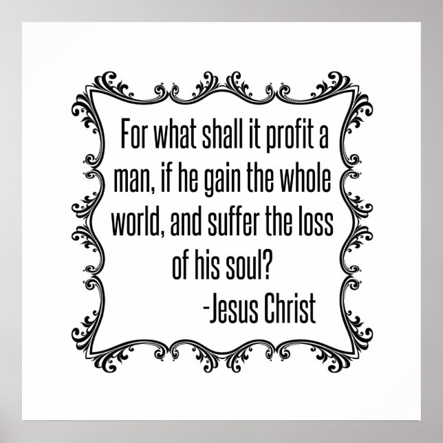 Póster Beneficiar a un hombre Cito de Jesús (Frente)