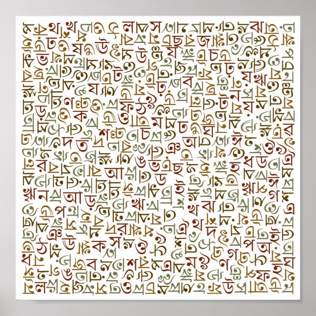 Póster Bengalí (Frente)