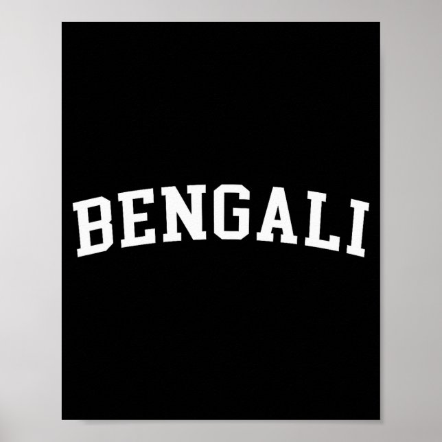 Póster Bengali  (Frente)