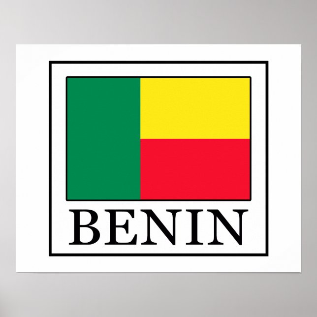 Póster Benín (Frente)