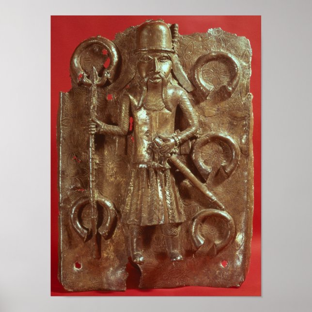 Póster Benin plaque (Frente)