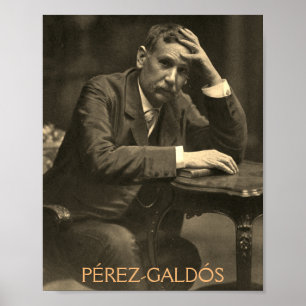 Póster Benito Pérez-Galdós Poster