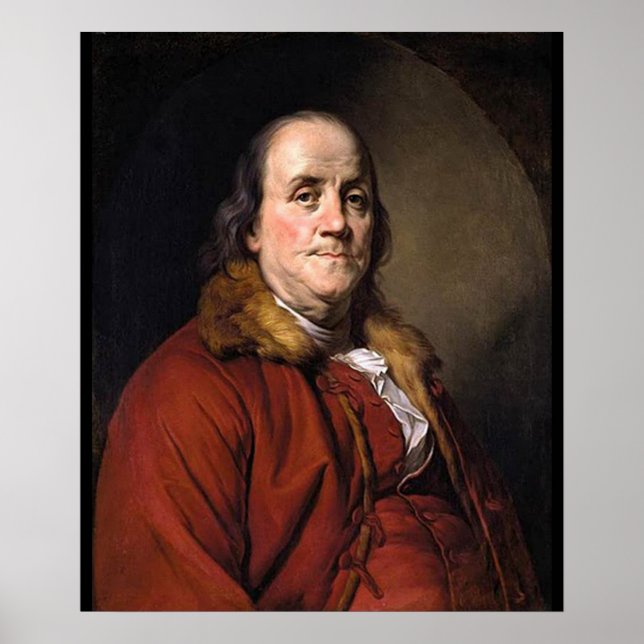 Póster Benjamin Franklin (Frente)