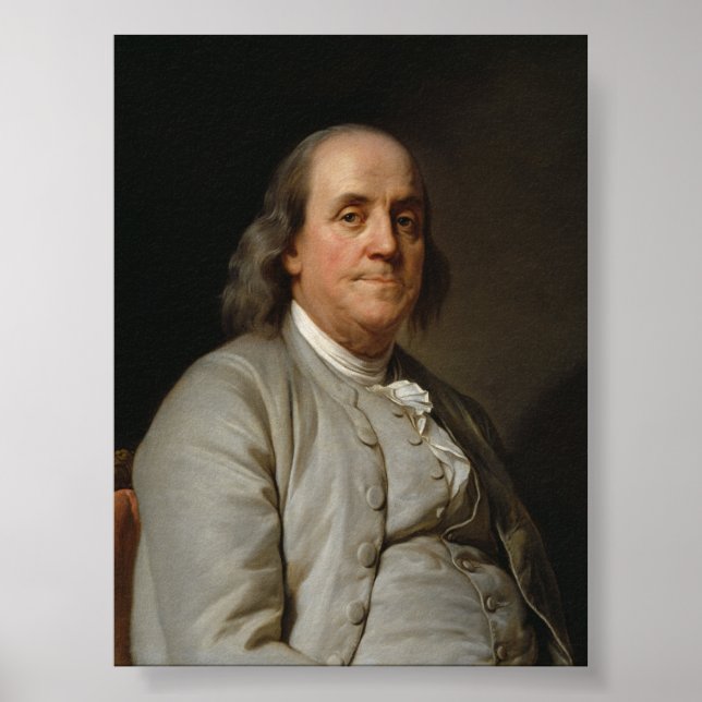 Póster Benjamin Franklin (Frente)