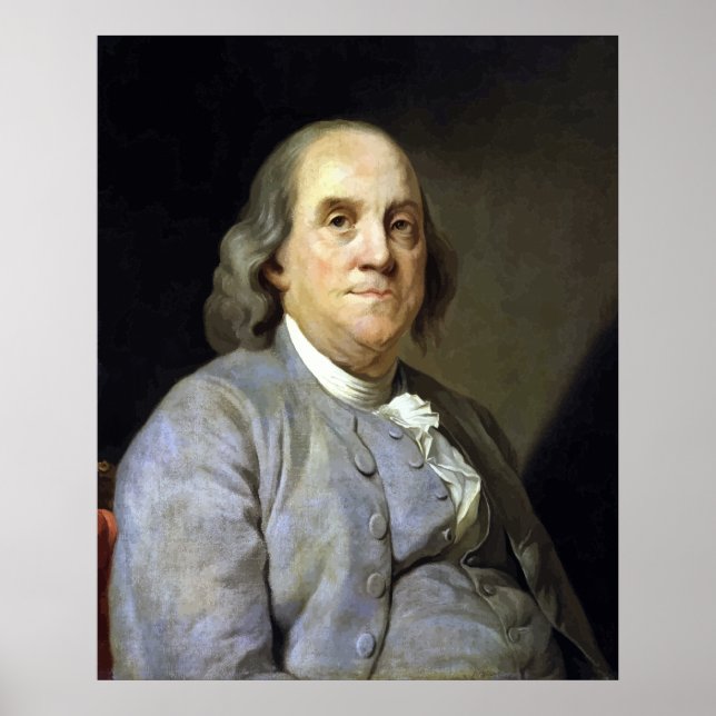 Póster Benjamin Franklin (Frente)