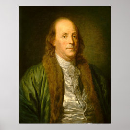 Póster Benjamin Franklin - Bella Artes Jean-Baptiste Greu