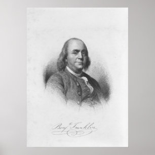 Póster BENJAMIN FRANKLIN de Henry Bryan Pasillo