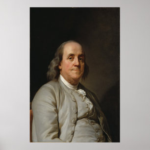 Póster BENJAMIN FRANKLIN de José Siffred Duplessis