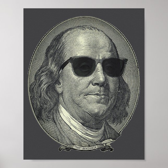 Póster Benjamin Franklin El Benjamin Todo se trata de (Frente)