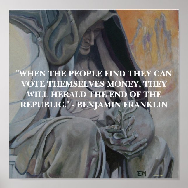 PÓSTER BENJAMIN FRANKLIN - POSTER (Frente)