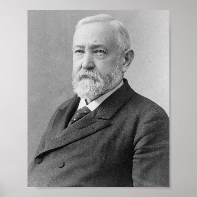 Póster Benjamin Harrison (Frente)