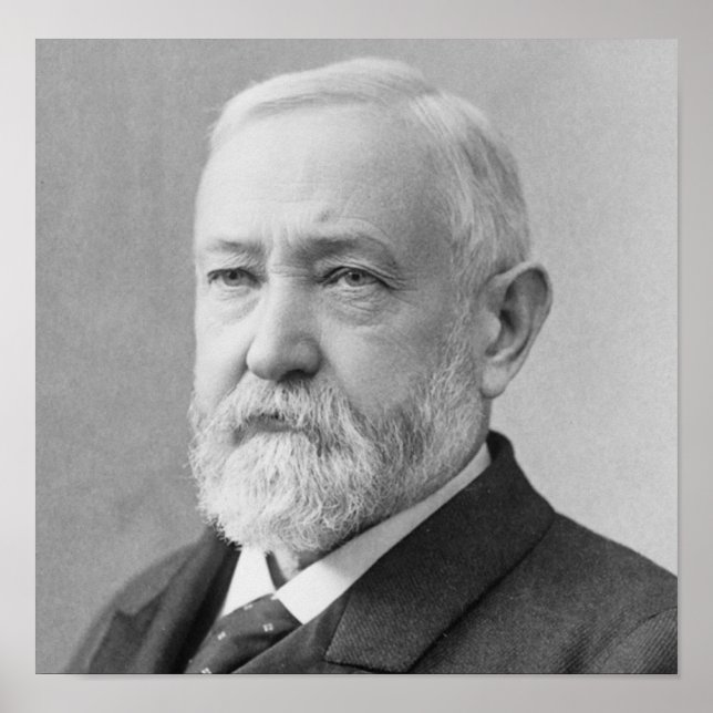 Póster Benjamin Harrison 23 (Frente)