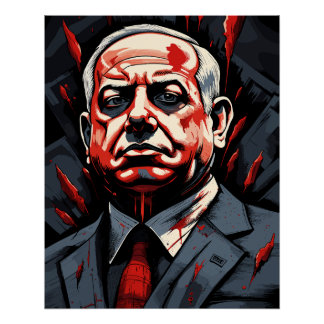 Póster Benjamin Netanyahu