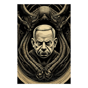 Póster Benjamin Netanyahu Wall