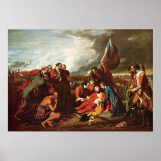 Póster Benjamin West Death Of General Wolfe
