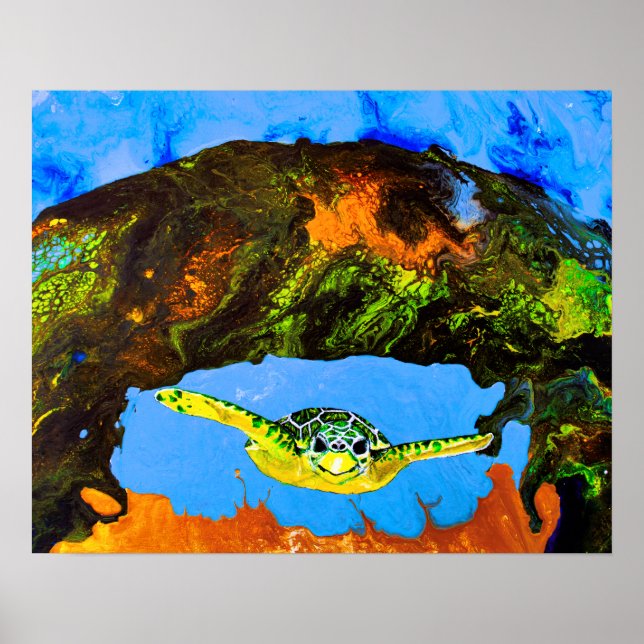 Póster Benny La Tortuga (Frente)