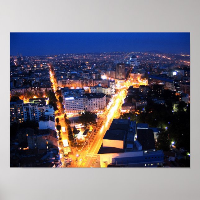 Póster Beograd Srbija (Frente)