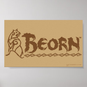 Póster BEORN™ Bear Name