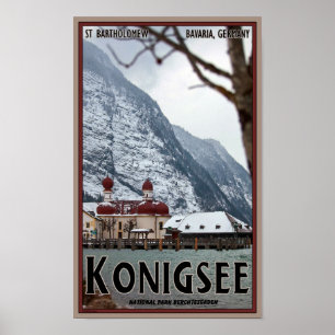 Póster Berchtesgaden - St Bartholomew