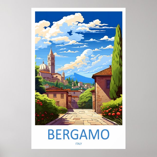 Póster Bergamo 1 (Frente)