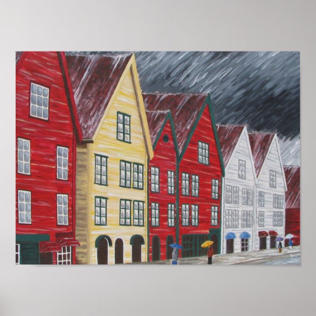 Póster Bergen (Frente)