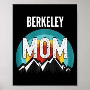 Póster Berkeley Mom Mama Día de la Madre