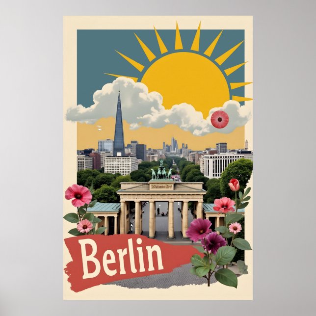 Póster Berlín, Alemania (Frente)