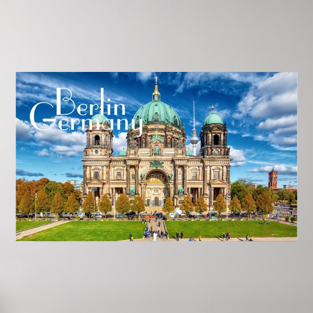 Póster Berlín Alemania (Frente)