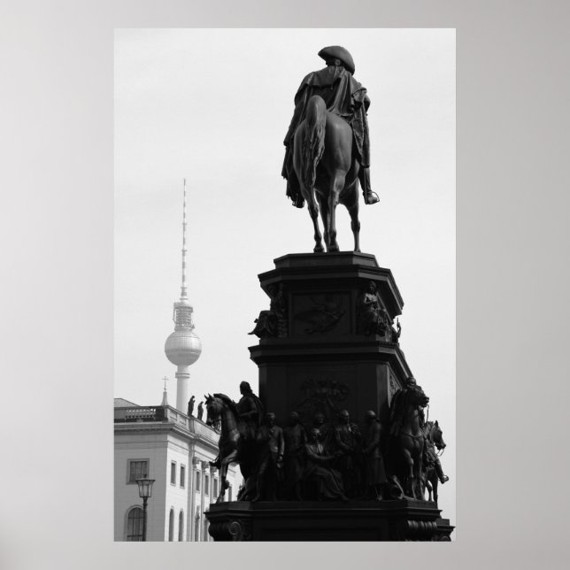 Póster Berlín Berliner Fernsehturm (Frente)