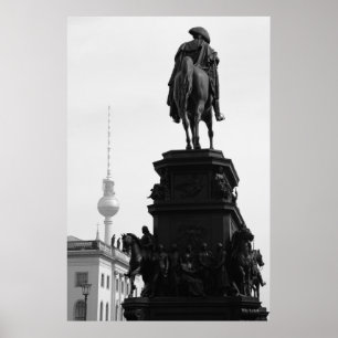 Póster Berlín berlinés Fernsehturm