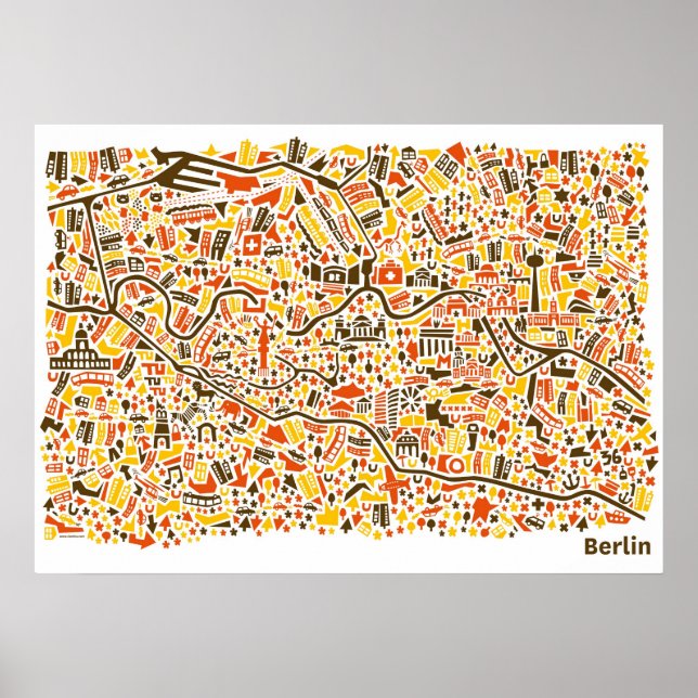 Póster Berlin Poster (Frente)