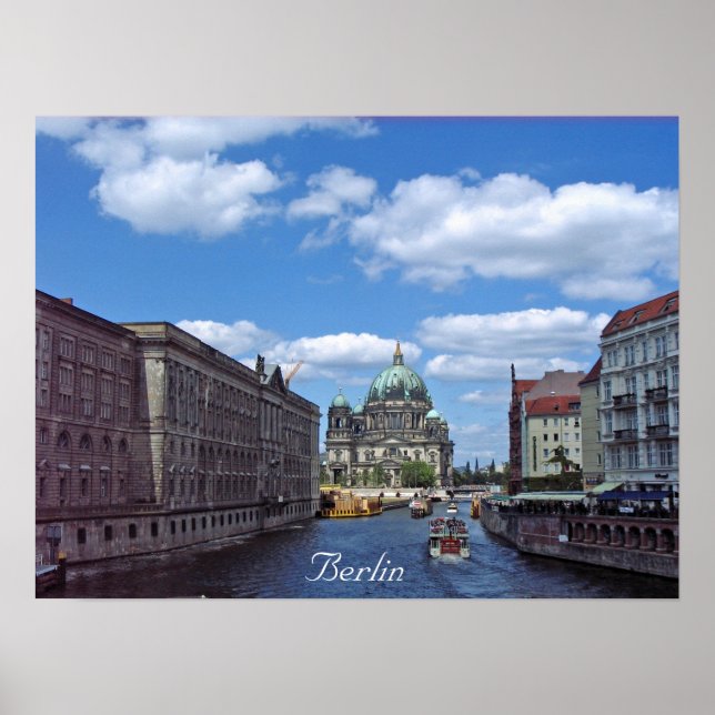 Póster Berlín, Poster de Alemania (Frente)