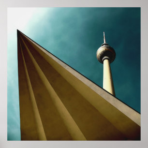 Póster Berlinés Fernsehturm