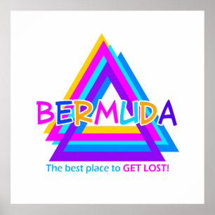 Póster BERMUDA TRIANGLE poster