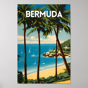 Póster Bermudas Travel PS